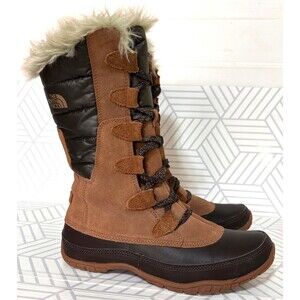 The North Face Women's size 7 38 Nuptse Purna Primaloft Snow Waterproof Boots
